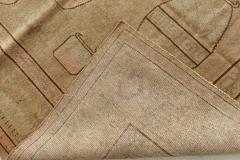 High quality Samarkand Handmade Wool Rug in Caramel and Brown - 2456446
