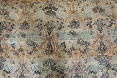 High quality Vintage Persian Kirman Handmade Wool Rug - 2446581