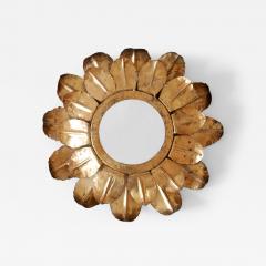 Highly Decorative Mid Century Modern Backlit Wall Mirror or Sconce Germany 1960s - 3360459