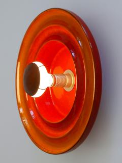 Highly Decorative Mid Century Modern Ceramic Sconce or Wall Light Germany 1960s - 3328959