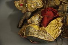 Highly decorative Burmese marionette - 4774429