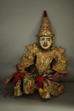 Highly decorative Burmese marionette - 4774435
