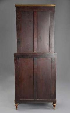 Highly decorative French Directoire style mahogany vitrine or display cabinet - 4756984
