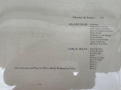 Hilaire Hiler Hilaire Hiler 1934 Silkscreen Print The Manitou  - 4523764