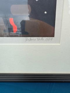 Hilaire Hiler Hilaire Hiler 1934 Silkscreen Print The Manitou  - 4523767