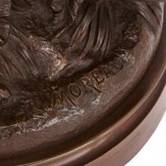 Hippolyte Fran ois Moreau 19th Century bronze sculpture of a lady by Moreau - 4094642