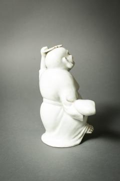 Hiradoware White Porcelain Hoti Figure - 4039831