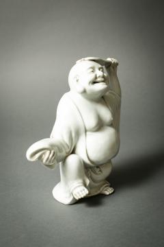 Hiradoware White Porcelain Hoti Figure - 4039835