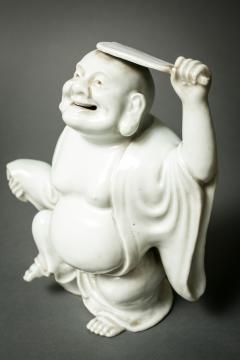 Hiradoware White Porcelain Hoti Figure - 4039860