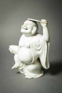 Hiradoware White Porcelain Hoti Figure - 4039866