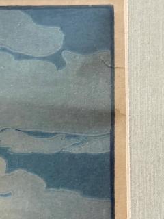 Hiroshi Yoshida Framed Japanese Woodblock Print Yoshida Hiroshi Hirakawa Bridge - 4561264