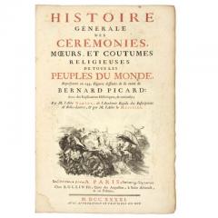 Histoire g n rale des c r monies moeurs et coutumes religieuses - 2738424