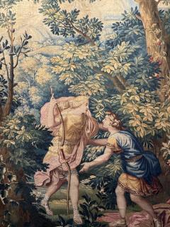 History of Diana 17th Century Antique Brussels Tapestry - 4204984