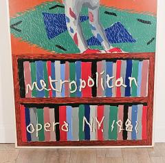 Hockney Silkscreen Poster for Metropolitan Opera - 3191809