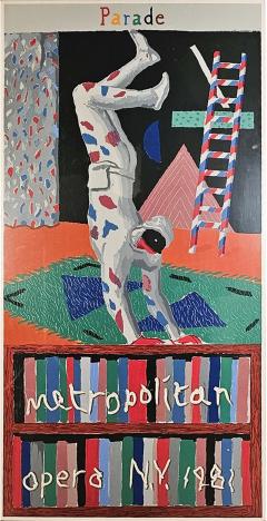 Hockney Silkscreen Poster for Metropolitan Opera - 3192169