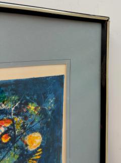 Hoi Lebadang Floral Still Life Artist Proof Lithograph Signed Framed - 3536451