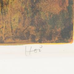 Hoi Lebadang Vietnam France 1921 2015 lithograph of a landscape  - 3060690