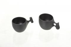 Hokuto Sekine Set of Hand Crafted Mugs Coffee Scoop and Tong by Hokuto Sekine Japan 2021 - 2225061