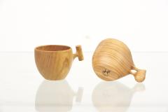 Hokuto Sekine Set of Hand Crafted Mugs Coffee Scoop and Tong by Hokuto Sekine Japan 2021 - 2225080