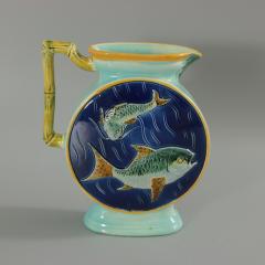 Holdcroft Majolica Carp Fish Jug - 2505386