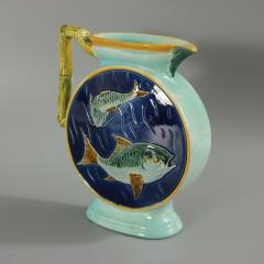 Holdcroft Majolica Carp Fish Jug - 2505388