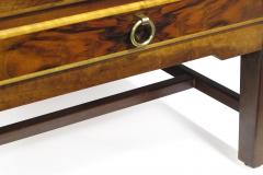 Holger Christiansen 1930 Danish Walnut Credenza with Brass Pulls - 1079932