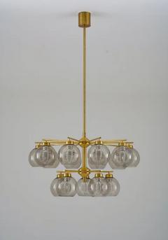 Holger Johansson Swedish Chandeliers in Brass and Glass by Holger Johansson - 2915918