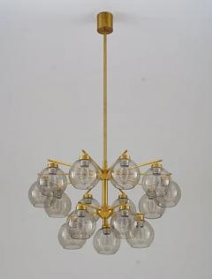 Holger Johansson Swedish Chandeliers in Brass and Glass by Holger Johansson - 2915919