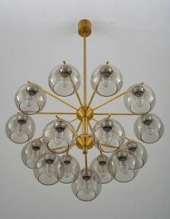 Holger Johansson Swedish Chandeliers in Brass and Glass by Holger Johansson - 2916000