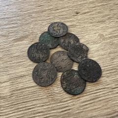 Holland VOC Akerendam 2 stuiver 1724 treasure - 4780237