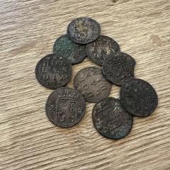 Holland VOC Akerendam 2 stuiver 1724 treasure - 4780239
