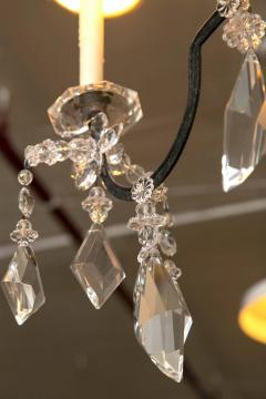 Holly Hunt Wrought Iron Crystal Chandelier - 3439320