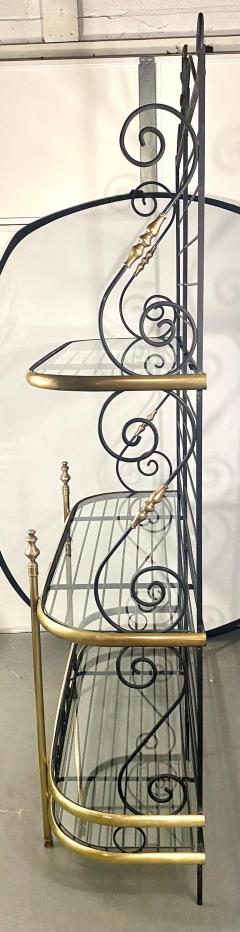 Vintage Iron Tiered Shelf Hollywood cheapest Regency