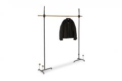 Hollywood Regency Bespoke Clothing Rack in Wrought Iron and Brass 2018 - 939888