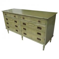 Hollywood Regency Chinese Chippendale Style Faux Bamboo Dresser - 2576153