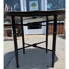 Hollywood Regency Chinoiserie Tole Tray Cocktail Table - 4254762