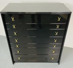 Hollywood Regency Ebony Dresser or Chest Paul Frankl John Stuart Refinished - 2887339