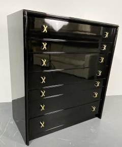 Hollywood Regency Ebony Dresser or Chest Paul Frankl John Stuart Refinished - 2887340