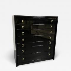 Hollywood Regency Ebony Dresser or Chest Paul Frankl John Stuart Refinished - 2890889