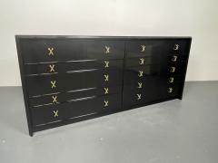Hollywood Regency Ebony Dresser or Chest Paul Frankl John Stuart Refinished - 2887357