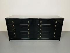 Hollywood Regency Ebony Dresser or Chest Paul Frankl John Stuart Refinished - 2887358