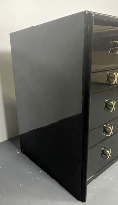 Hollywood Regency Ebony Dresser or Chest Paul Frankl John Stuart Refinished - 2887362