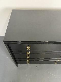 Hollywood Regency Ebony Dresser or Chest Paul Frankl John Stuart Refinished - 2887363