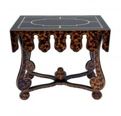 Hollywood Regency Faux Tortoise Shell End Tables or Oversized Night Stands - 3442391