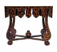 Hollywood Regency Faux Tortoise Shell End Tables or Oversized Night Stands - 3442469