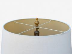 Hollywood Regency Gilt Metal Floral Floor Lamp France 1960s - 4318849