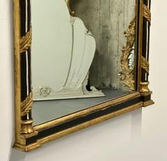 Hollywood Regency Giltwood Mirror Wall Console Mirror Made in Italy - 2814901