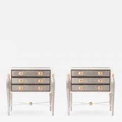 Hollywood Regency Glam Drawer Cabinets 1970s - 868592