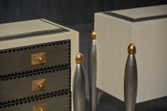 Hollywood Regency Glam Drawer Cabinets France 1970s - 4088919