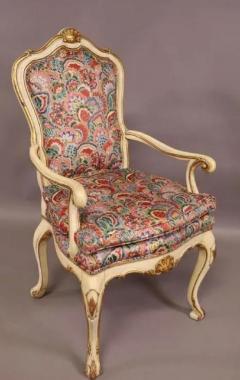 Hollywood Regency Italian Rococo Host Hostess Side Chairs a Pair - 2754585